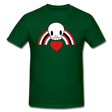 skull heart t-shirt