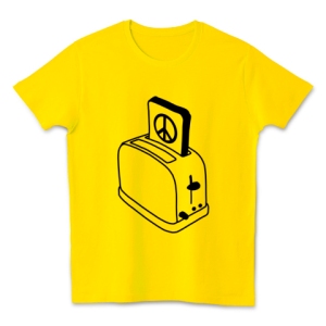 peace toaster t-shirt
